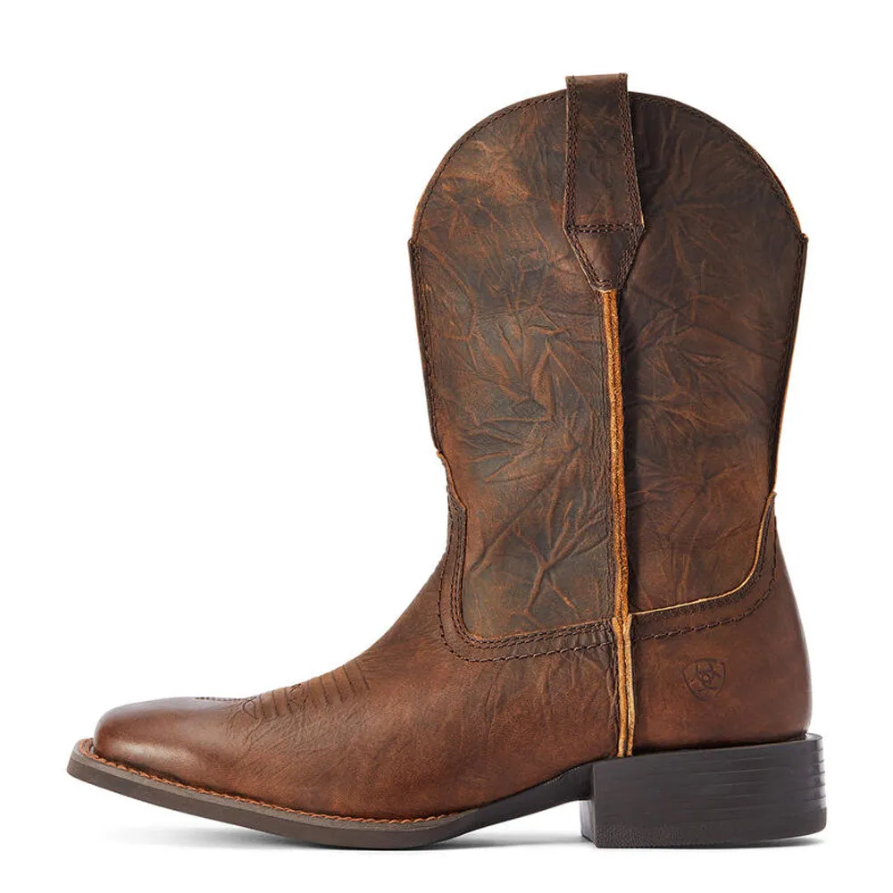 10042586 Ariat Men's Sport Rambler Cowboy Boot - Bartop Brown