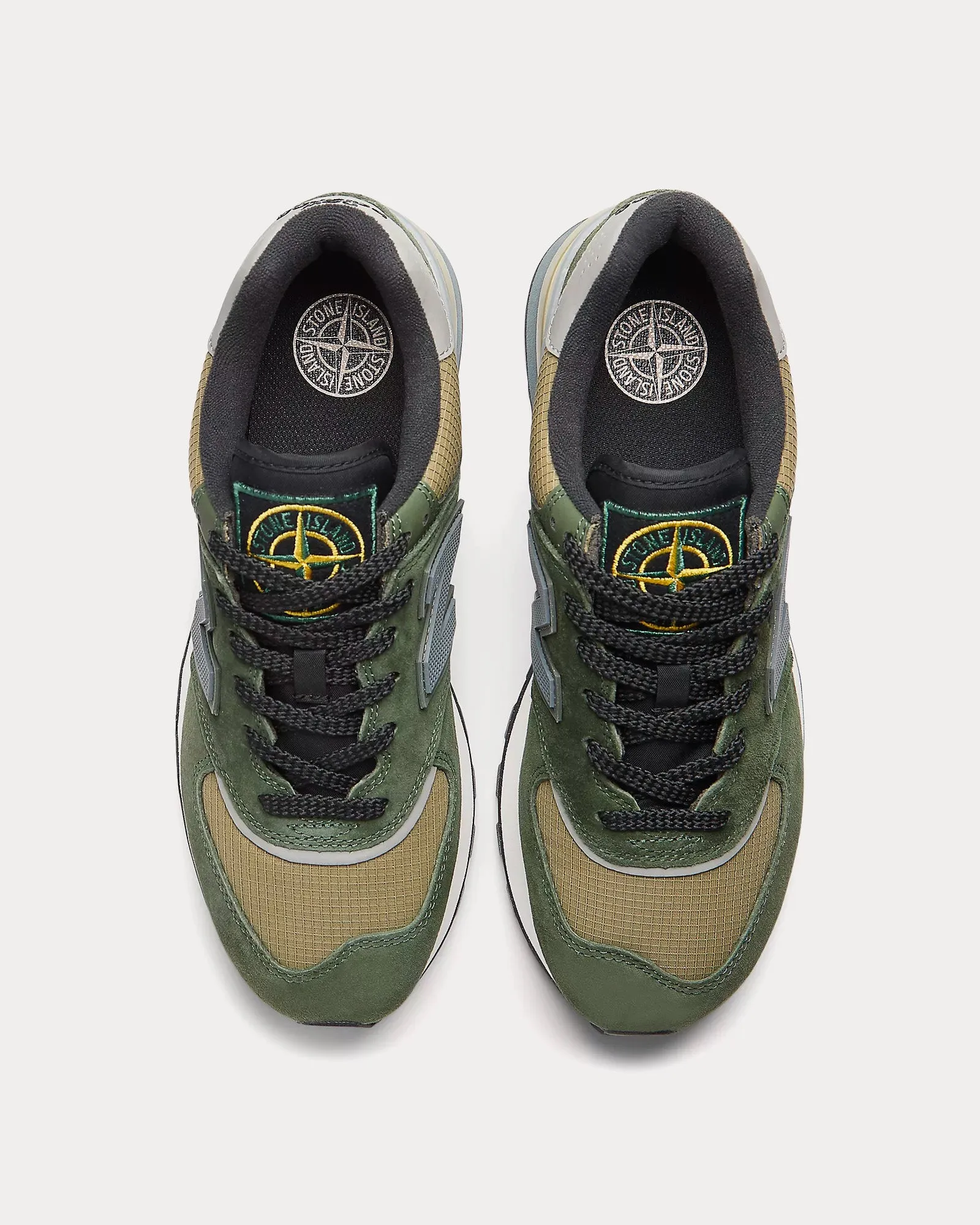 574 Legacy Dark Green / Brown Low Top Sneakers