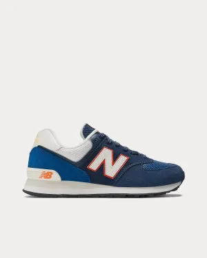 574 Navy / Black Low Top Sneakers