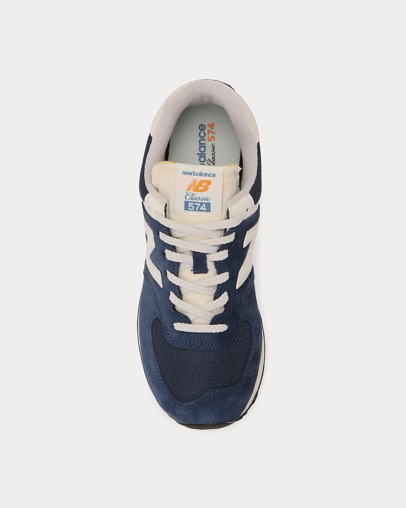 574 Navy / Sea Salt Low Top Sneakers