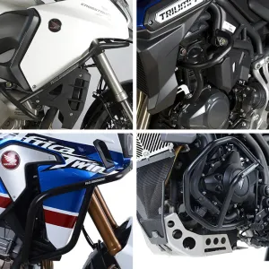 Adventure Bars Africa Twin Adv Sport 2018 Silver R&G (AB0035SI)