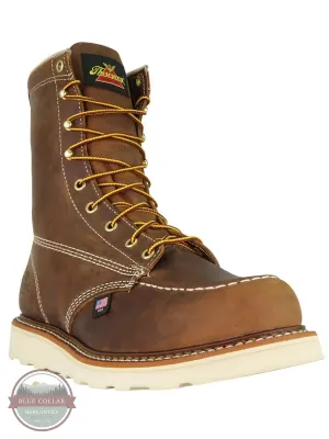 American Heritage 8" Trail Crazyhorse Moc Toe Maxwear Wedge Work Boot 814-4178