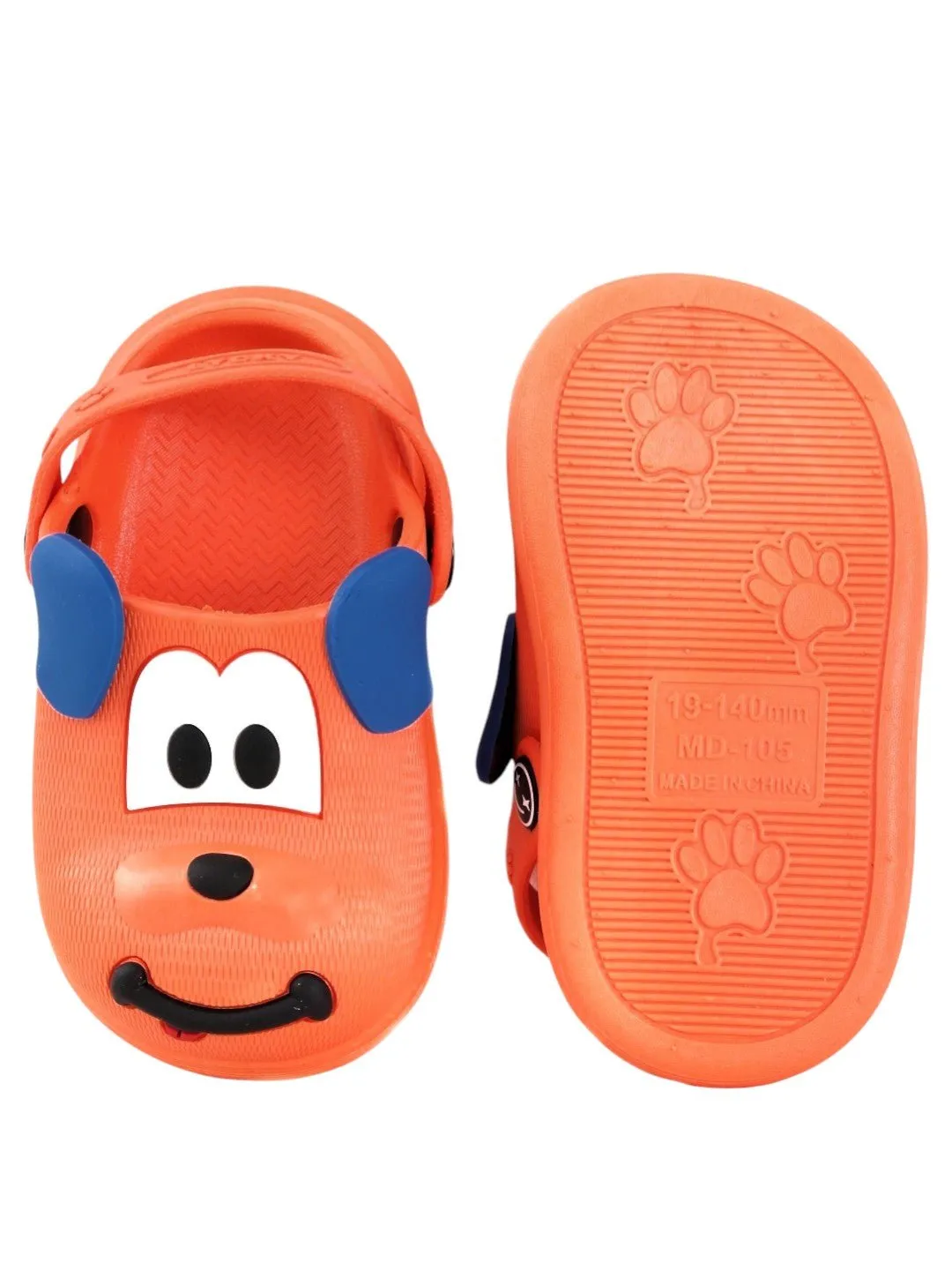 Bark 'n' Fun Puppy Pattern Boy Clogs