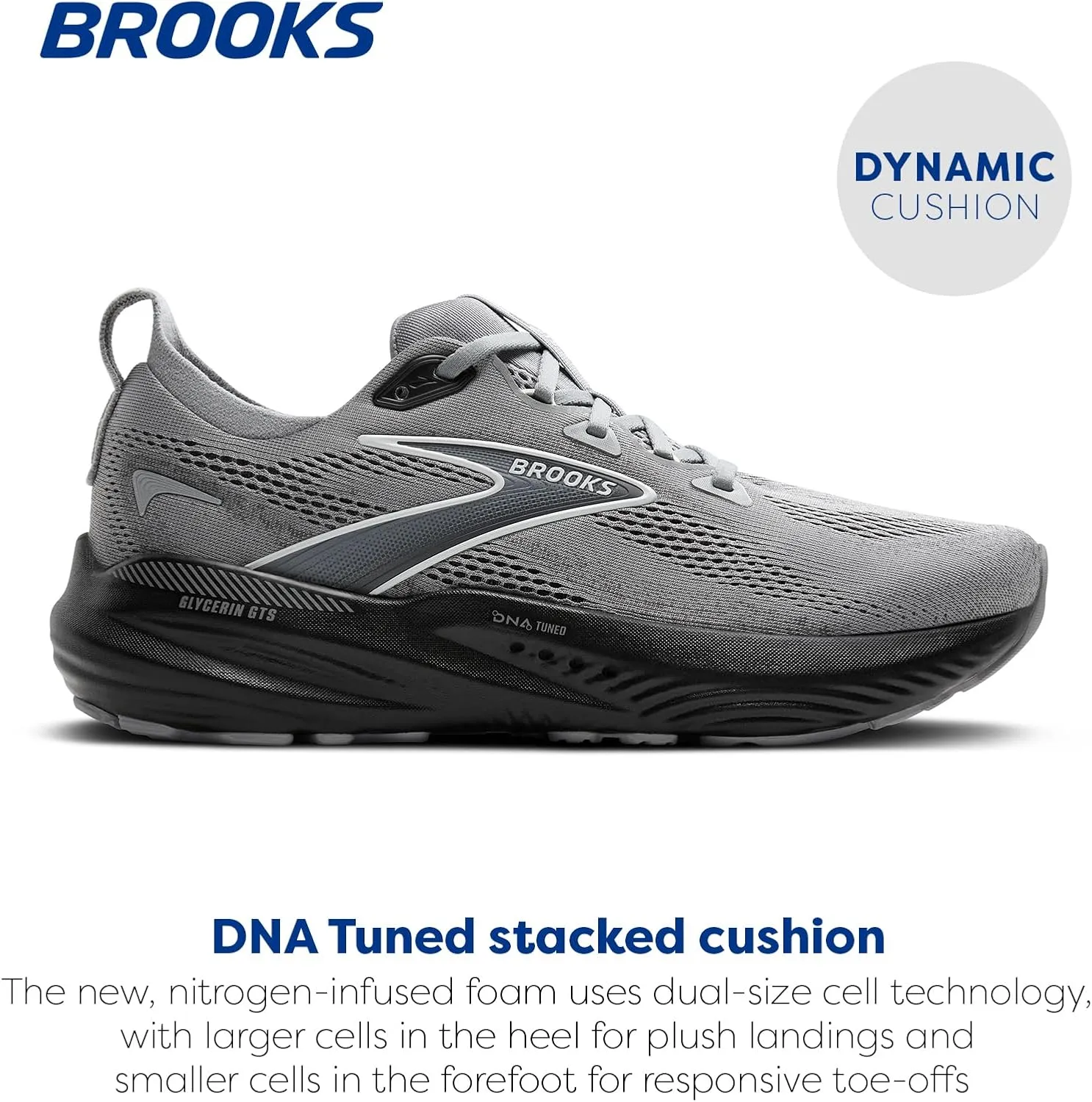 Brooks Men??s Glycerin GTS 22 Supportive Running Shoe