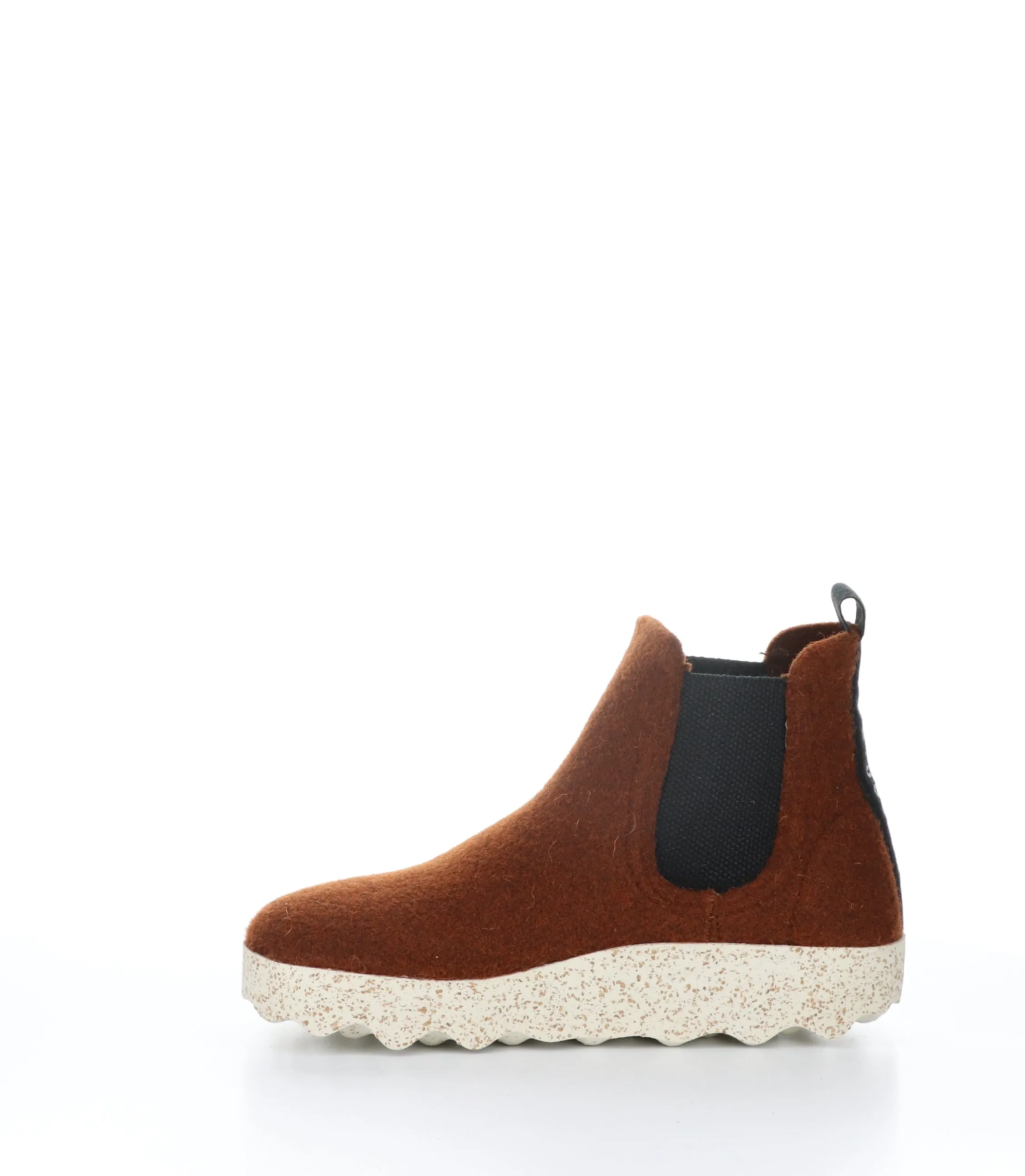 CAIA084ASP Brown Round Toe Boots|CAIA084ASP Bottes �� Bout Rond in Marron