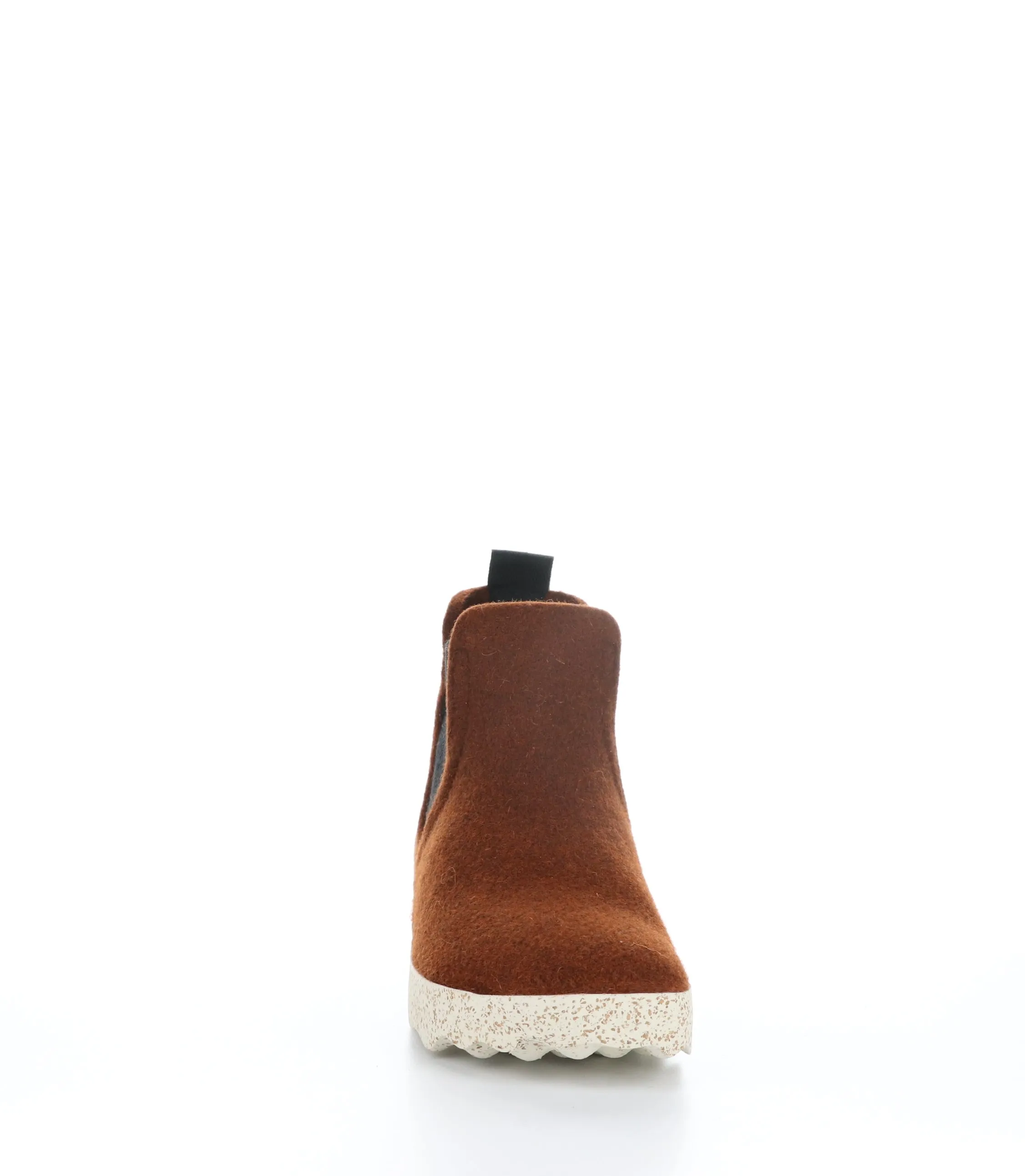 CAIA084ASP Brown Round Toe Boots|CAIA084ASP Bottes �� Bout Rond in Marron