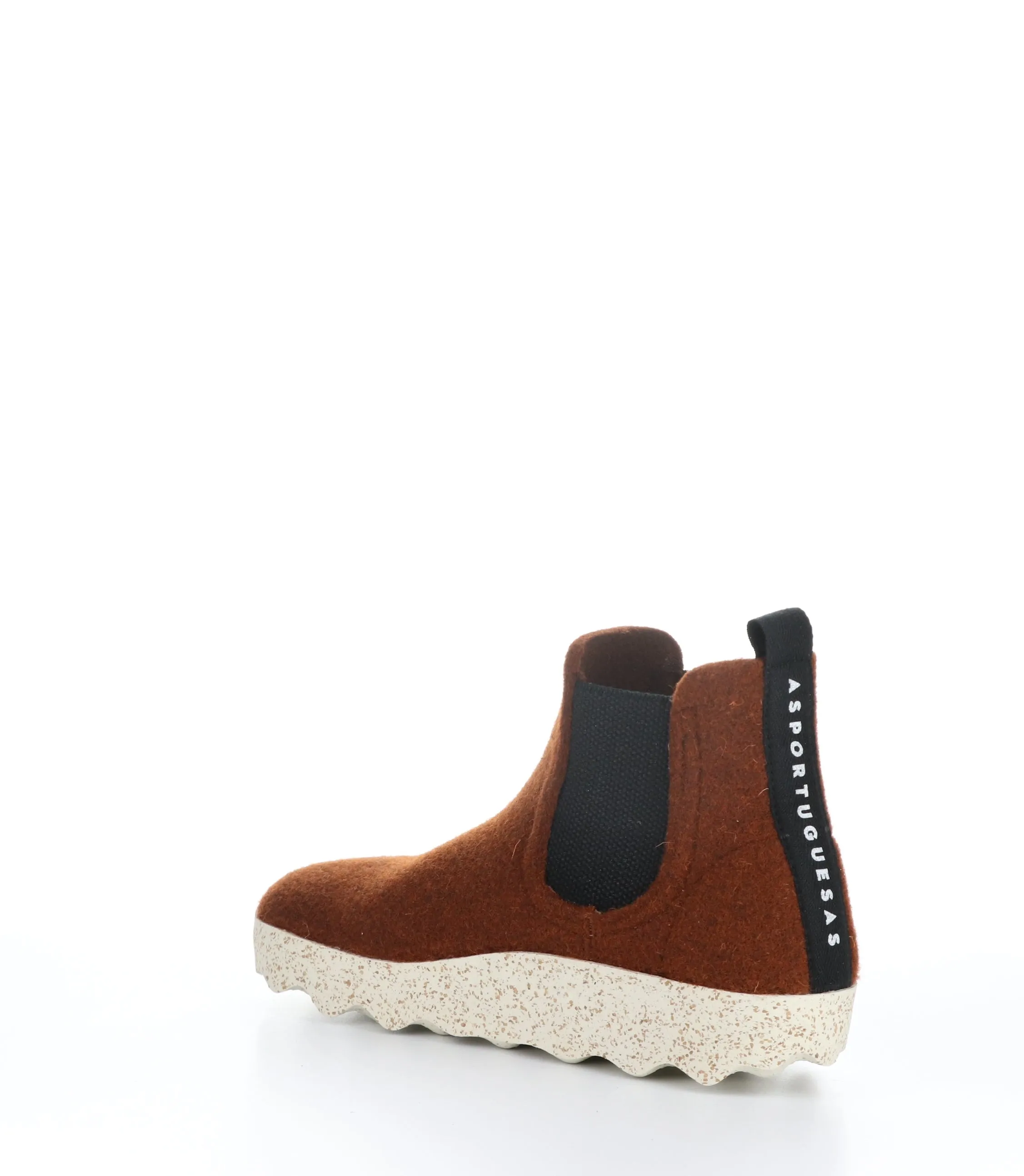 CAIA084ASP Brown Round Toe Boots|CAIA084ASP Bottes �� Bout Rond in Marron