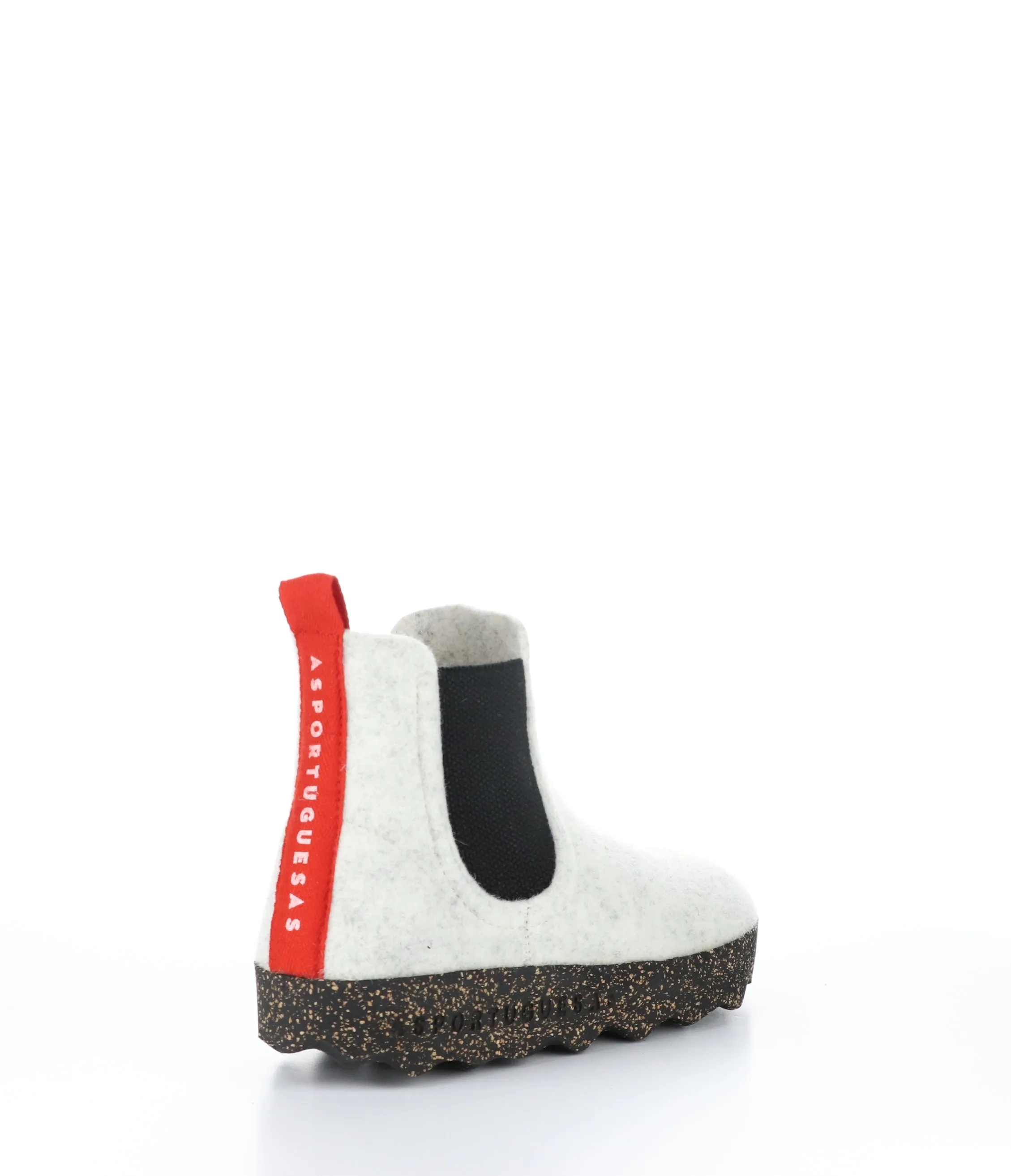 CAIA084ASP Off White Round Toe Boots|CAIA084ASP Bottes �� Bout Rond in Blanc