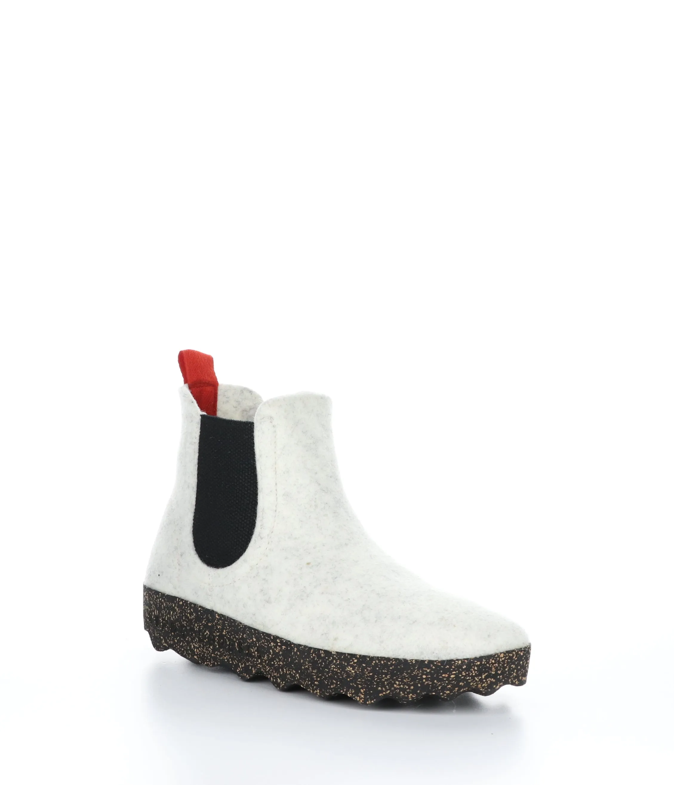CAIA084ASP Off White Round Toe Boots|CAIA084ASP Bottes �� Bout Rond in Blanc