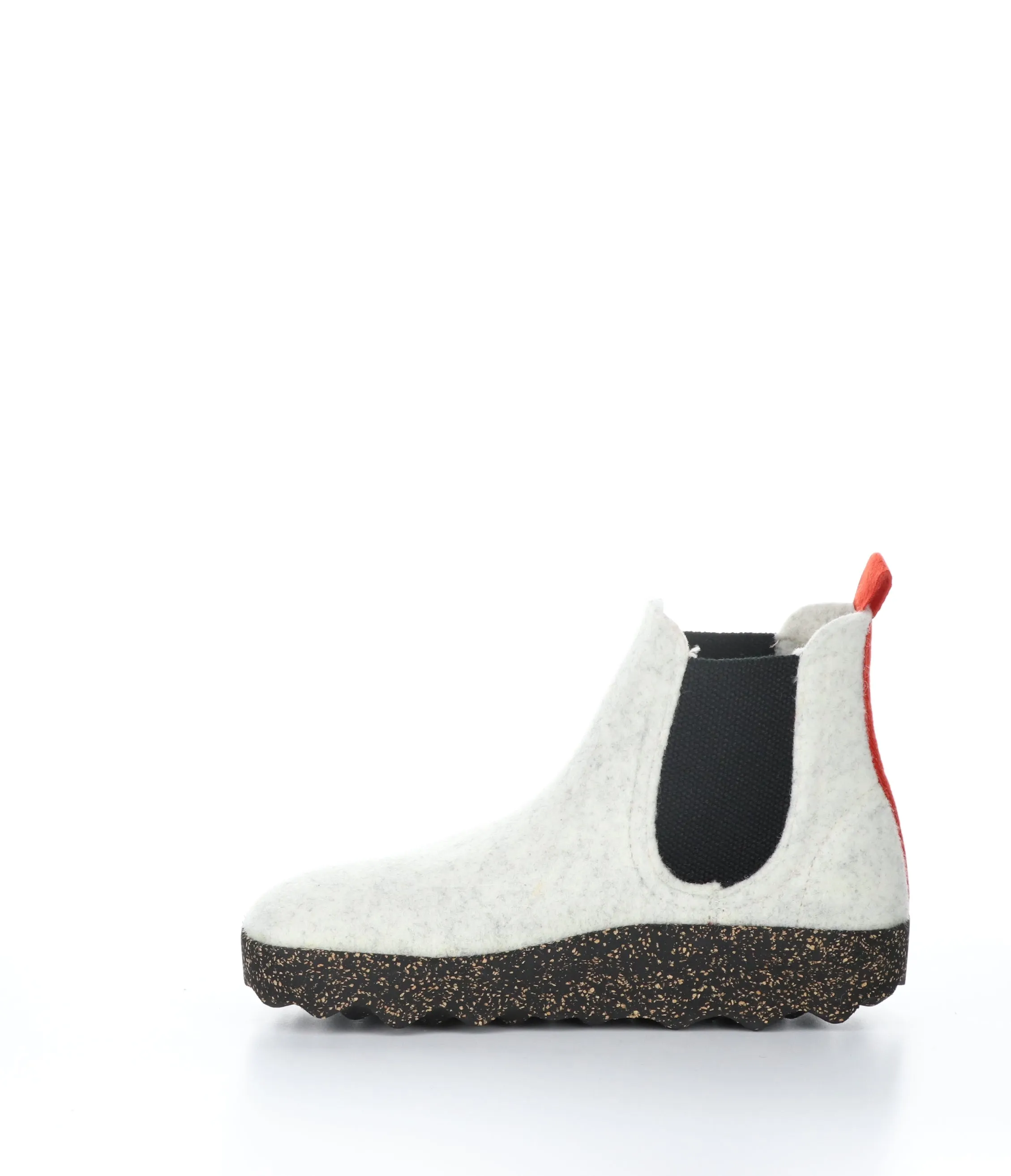 CAIA084ASP Off White Round Toe Boots|CAIA084ASP Bottes �� Bout Rond in Blanc