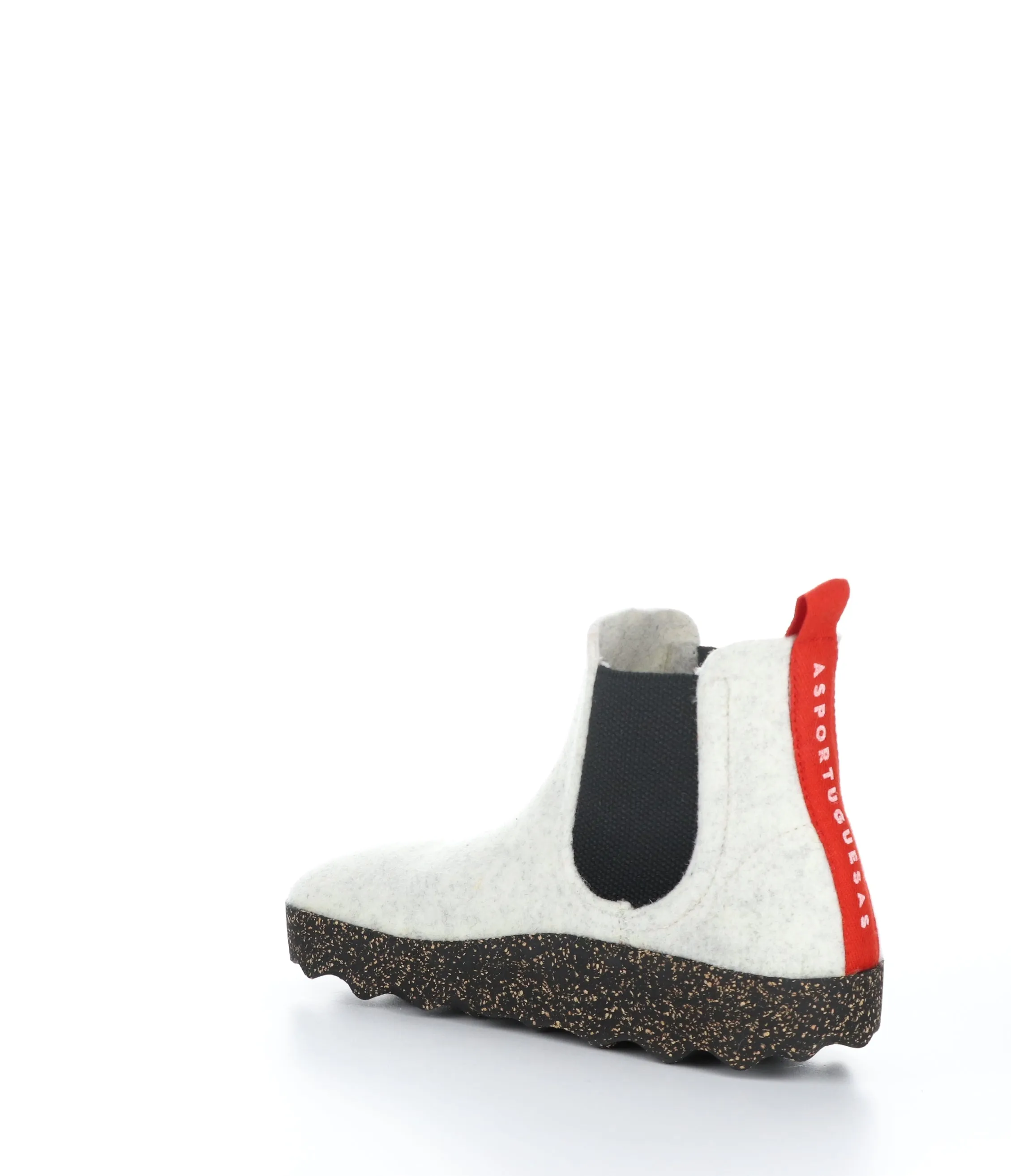 CAIA084ASP Off White Round Toe Boots|CAIA084ASP Bottes �� Bout Rond in Blanc