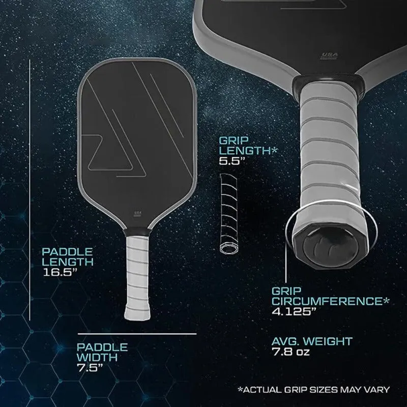 Carbon Fiber Pickleball Paddle Textured Frosting