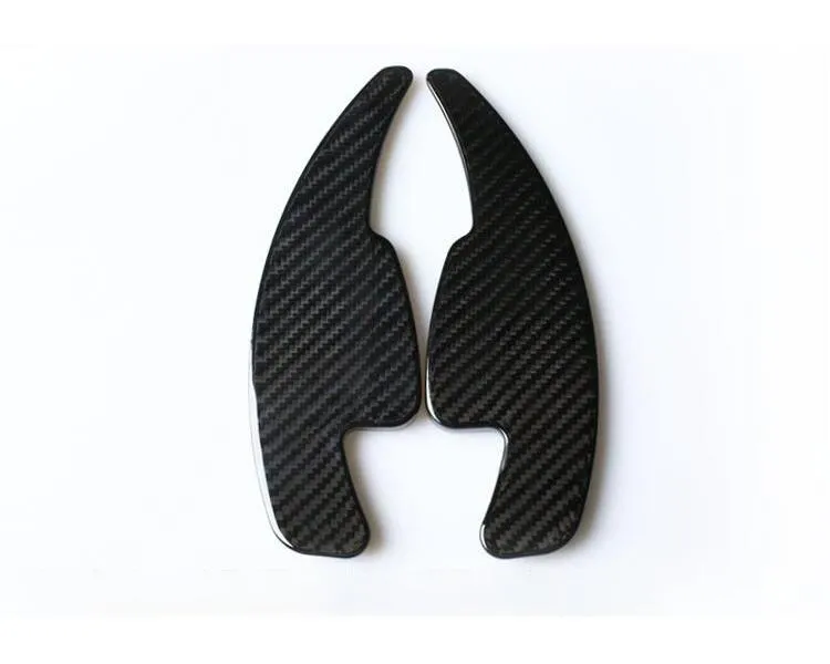 Carbon Fiber Steering Paddle Shifter Extension for Compatible with A3, A4L, A5, Q7, TT, TTS, S4, Q2, S3, and SQ (2016-2017)
