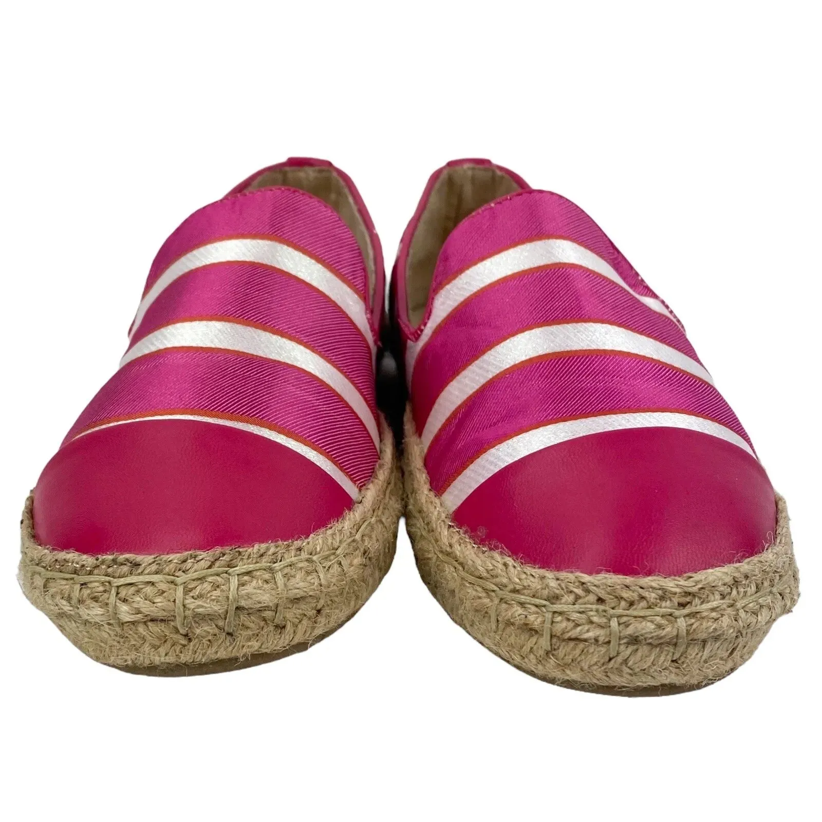 Charter Club Women's Jonii Espadrille Flats  Color Pink Stripe Size 8.5W
