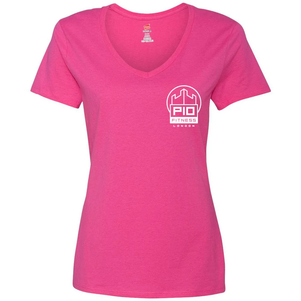 CrossFit Elephant and Castle - 200 - P10 Women's V-Neck T-Shirt