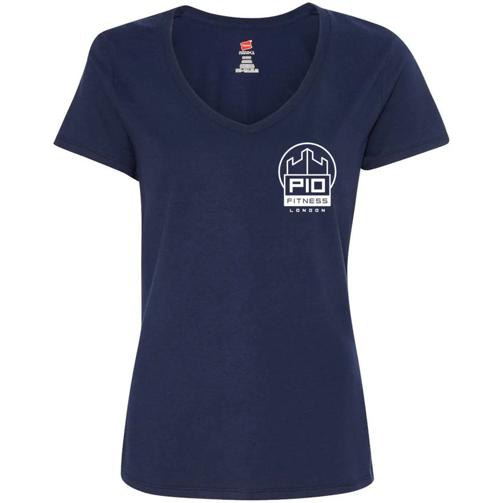 CrossFit Elephant and Castle - 200 - P10 Women's V-Neck T-Shirt