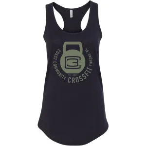 CrossFit Gibsons - 100 - Kettlebell (Green) - Women's Tank