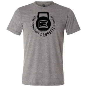 CrossFit Gibsons - 100 - Kettlebell - Men's T-Shirt