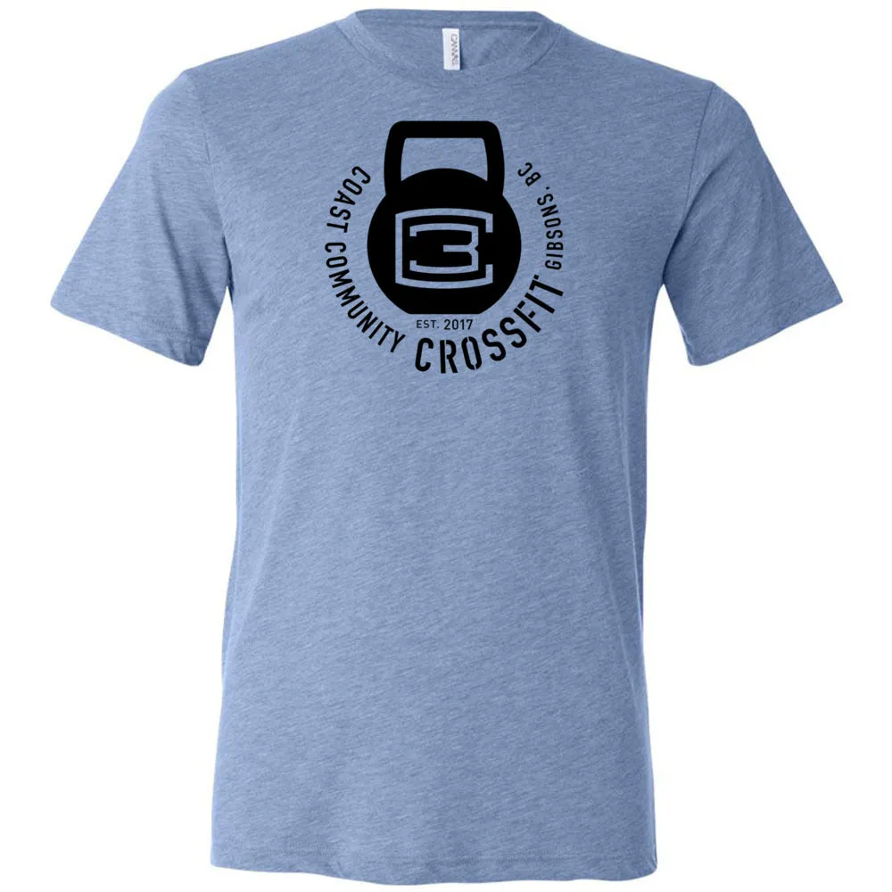 CrossFit Gibsons - 100 - Kettlebell - Men's T-Shirt
