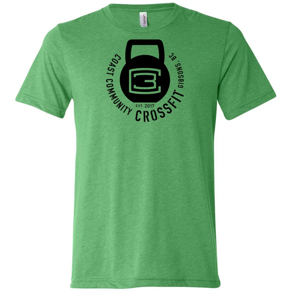 CrossFit Gibsons - 100 - Kettlebell - Men's T-Shirt