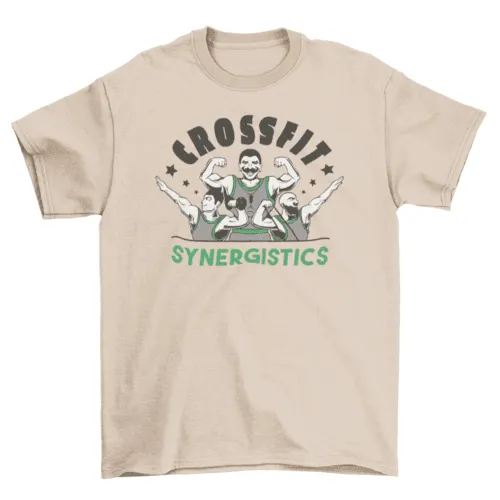 Crossfit men quote t-shirt