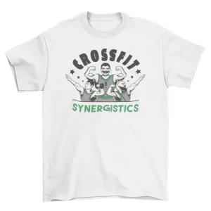 Crossfit men quote t-shirt
