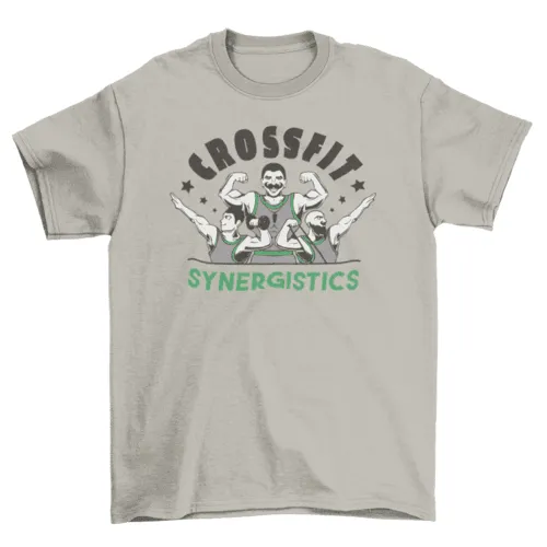 Crossfit men quote t-shirt