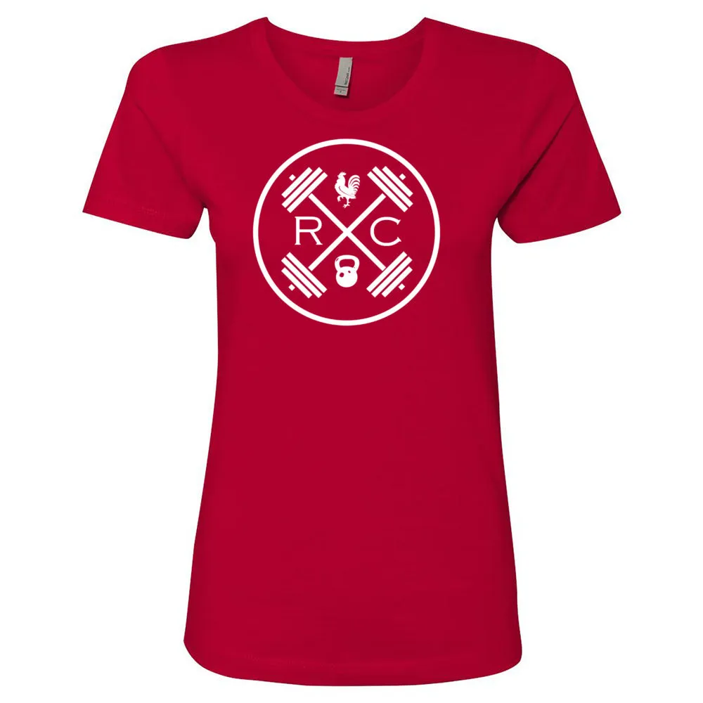 CrossFit Power Performance - 200 - Rooster - Women's Boyfriend T-Shirt