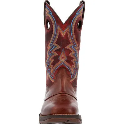 DURANGO MENS REBEL BURNISHED PECAN FIRE BRICK WESTERN BOOT STYLE DDB0391