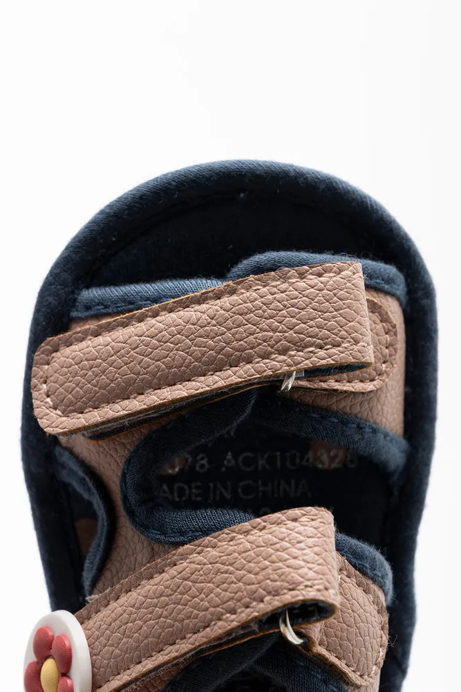 Flower Adventure Sandal Brown