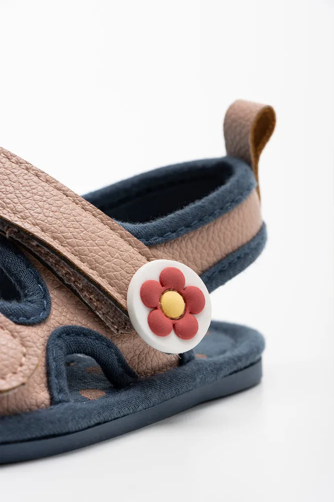 Flower Adventure Sandal Brown