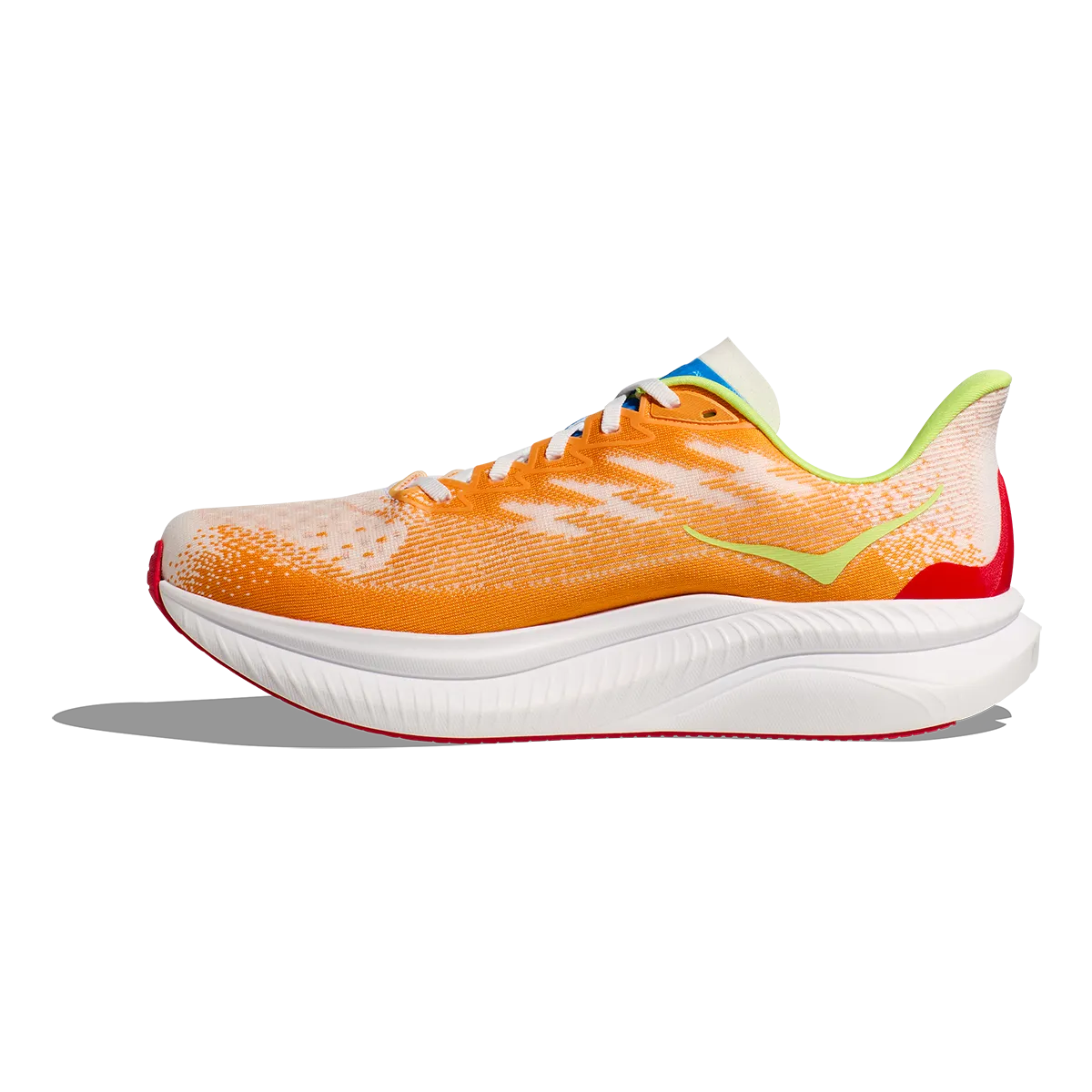 Hoka Mach 6 - White - Solar Flare