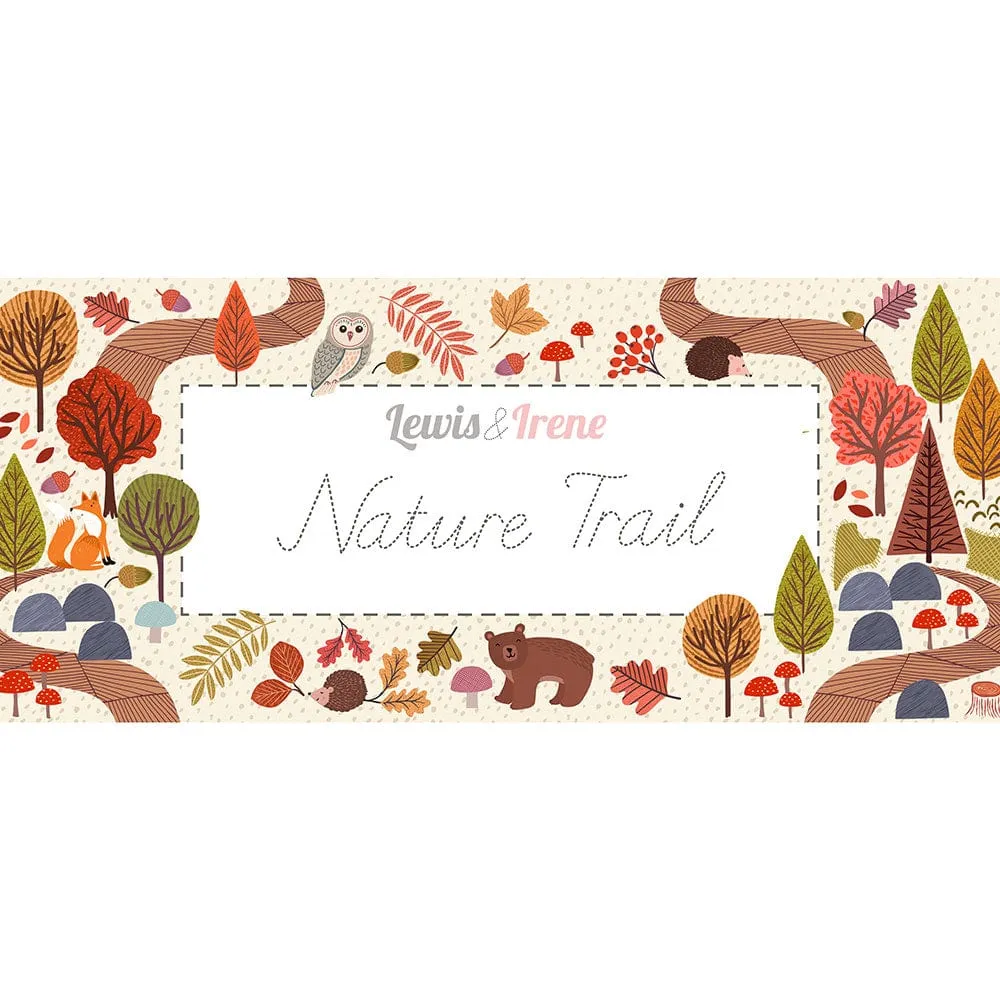 Lewis And Irene Nature Trail 58 x 58 Inch Quilt Fabric Panel P5