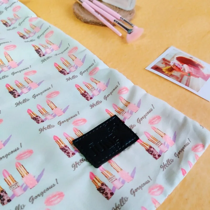 Lipstick Print - Utility Bag