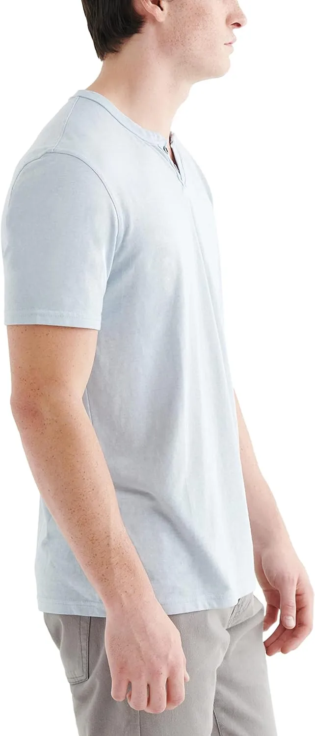 Lucky Brand Men's Venice Burnout Notch Neck Tee