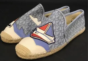 Michael Kors Women's Blue Espadrille Flats - Size 9M