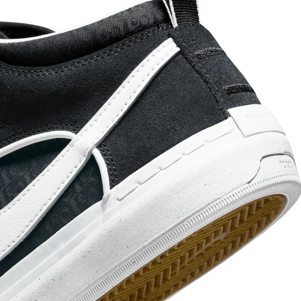Nike SB React Leo Baker Black White Black Gum Light Brown