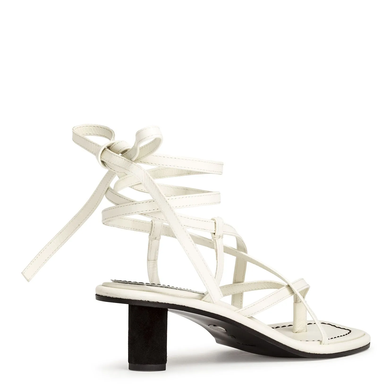 Off white strappy sandal