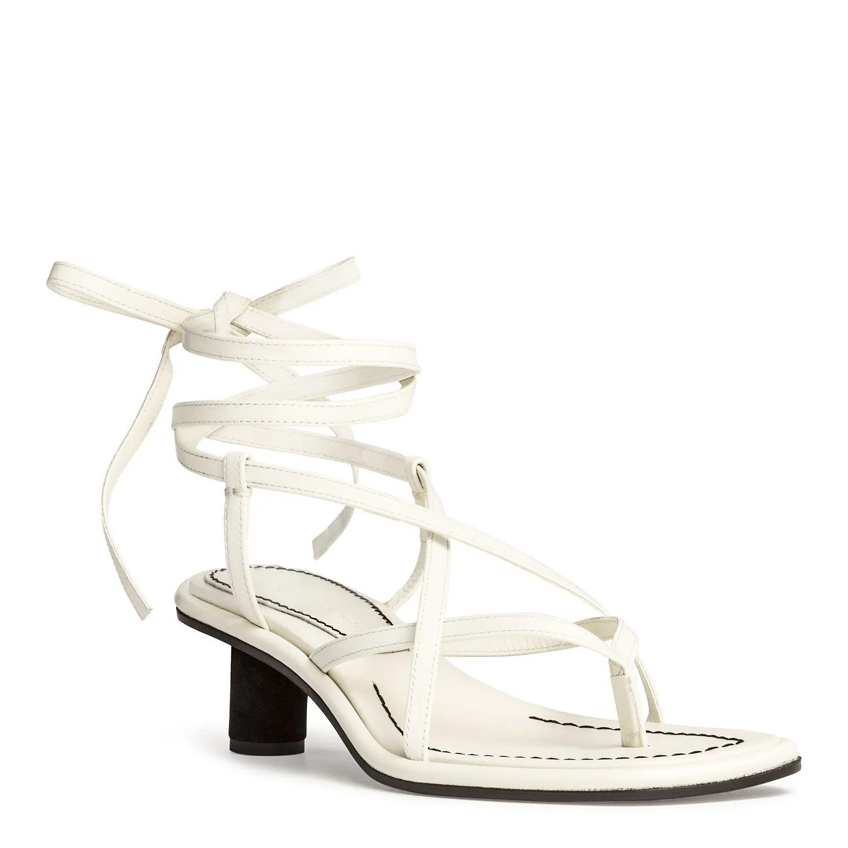 Off white strappy sandal