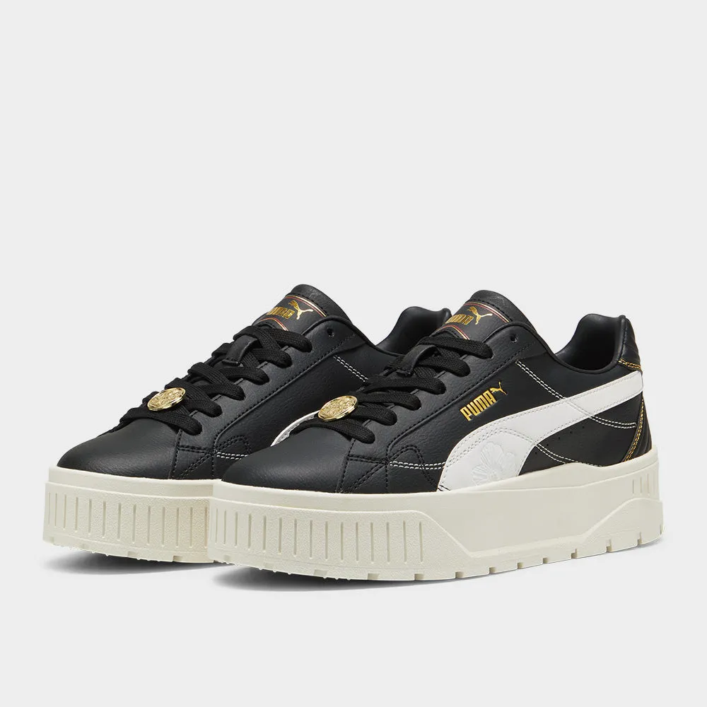 Puma Womens Karmen Ii Class Sneaker Black/white _ 182928 _ Black