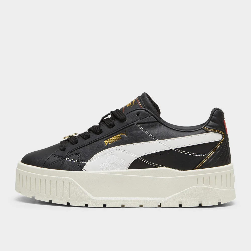 Puma Womens Karmen Ii Class Sneaker Black/white _ 182928 _ Black