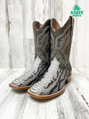 PYTHON | MEN SQUARE TOE WESTERN COWBOY BOOTS