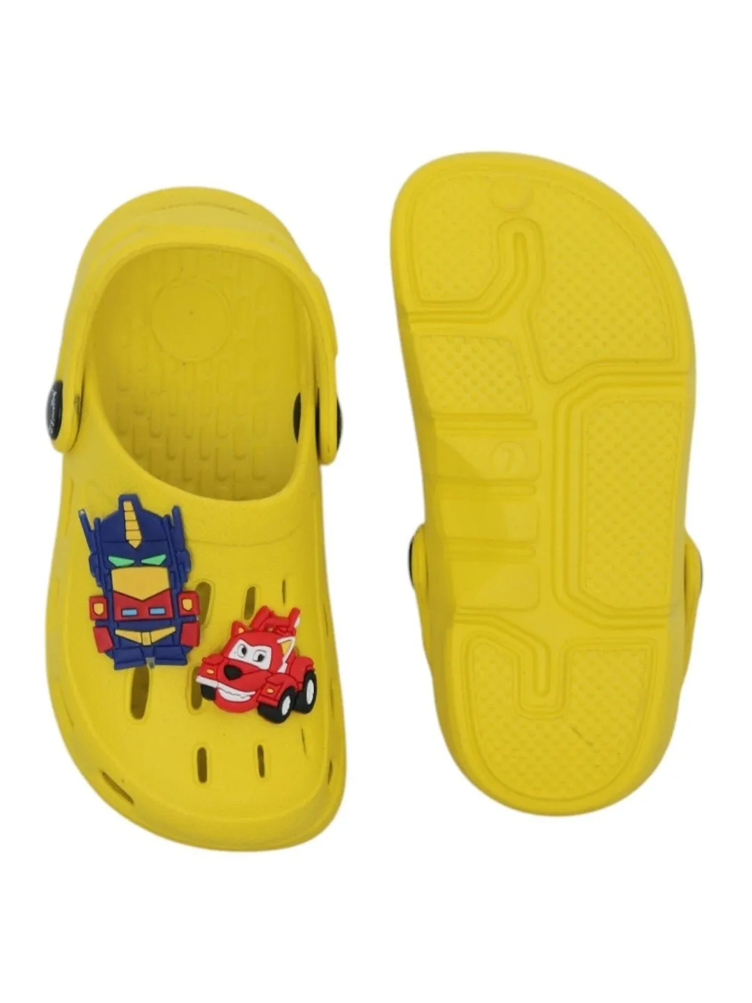 Racing Car and Robot Design Clogs for Boys