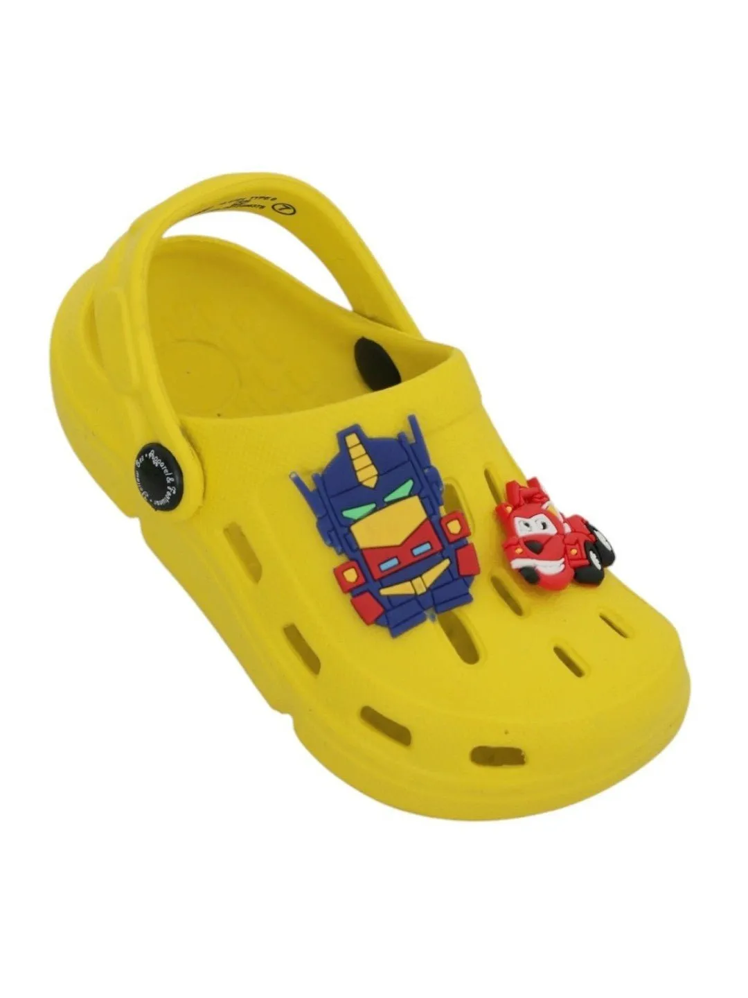 Racing Car and Robot Design Clogs for Boys