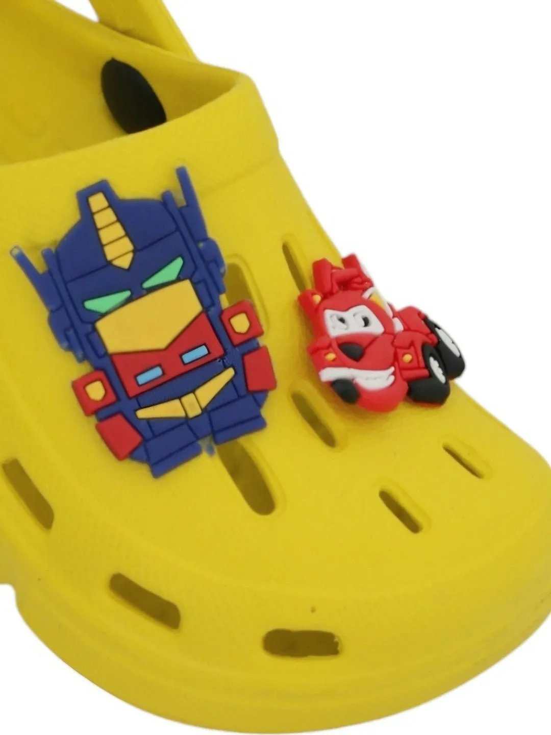 Racing Car and Robot Design Clogs for Boys