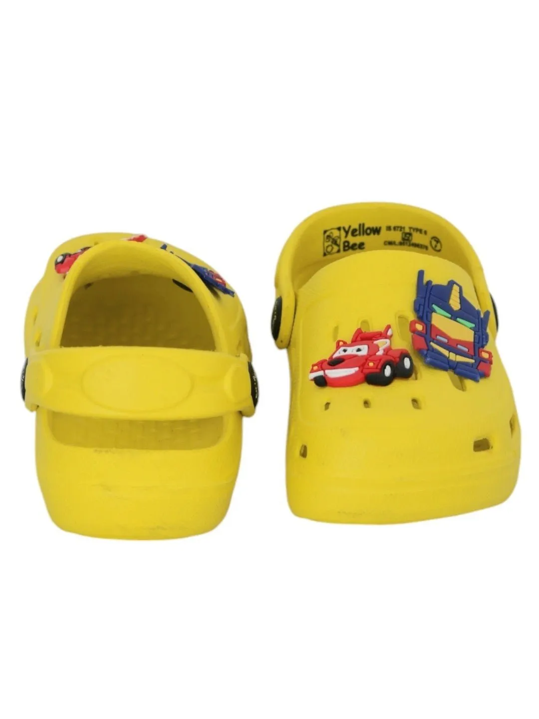 Racing Car and Robot Design Clogs for Boys