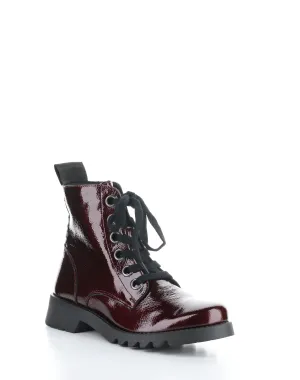 RAGI539FLY BURGUNDY Lace-up Boots
