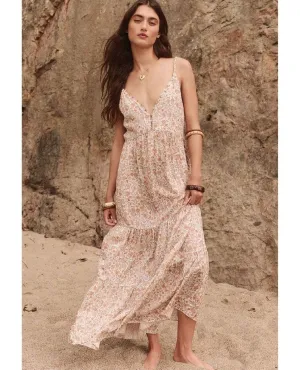 Sunshine Bandit Strappy Gown Desert Sage