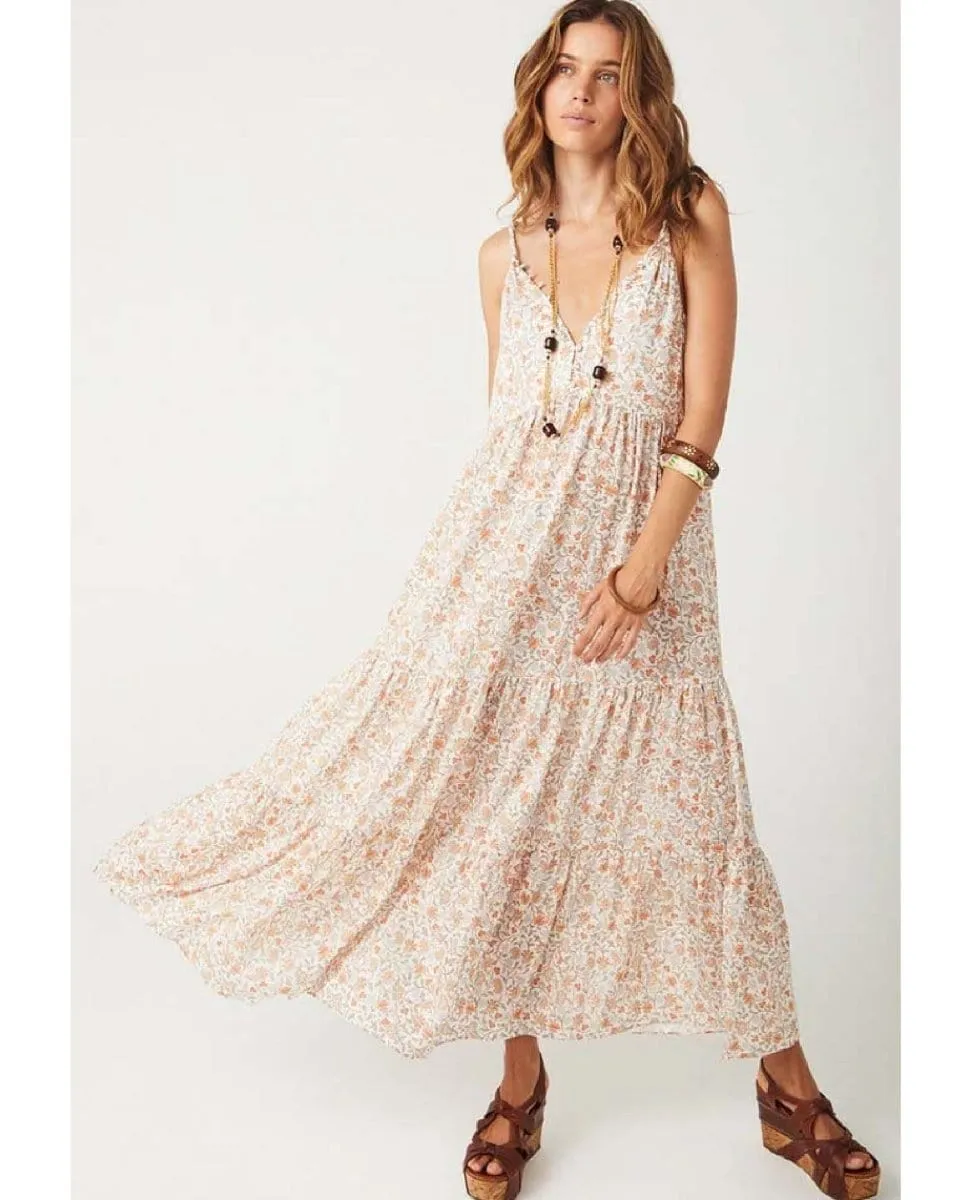 Sunshine Bandit Strappy Gown Desert Sage