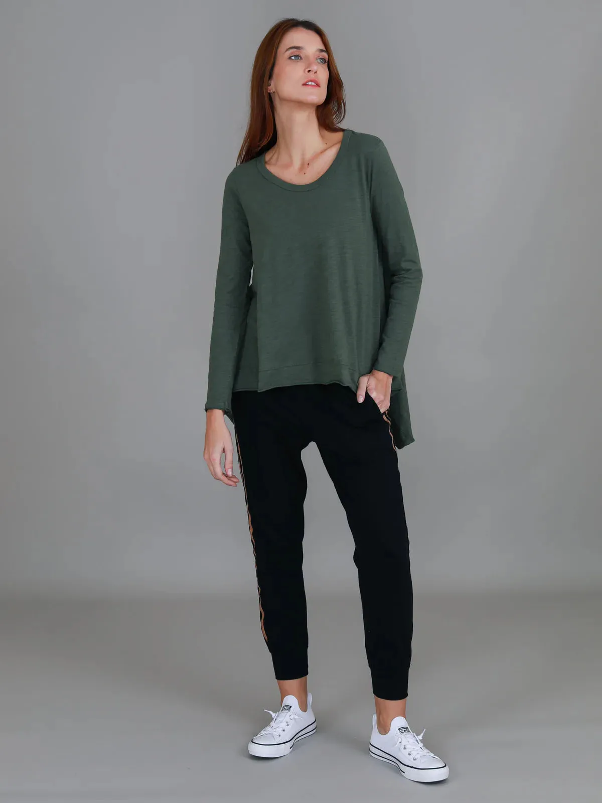 Willow Long Sleeved Tee - Plus Size